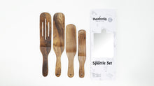 Load image into Gallery viewer, Acacia Wooden Spurtle - Set of 4